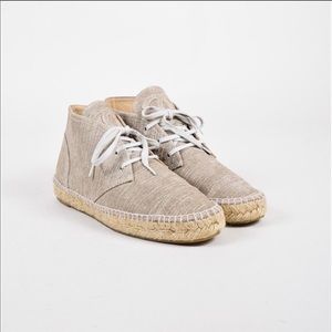 Chanel High Top Bootie / Sneaker Espadrilles
